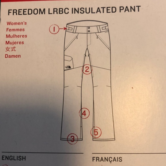 Women’s North Face Ski pants - Picture 15 of 16